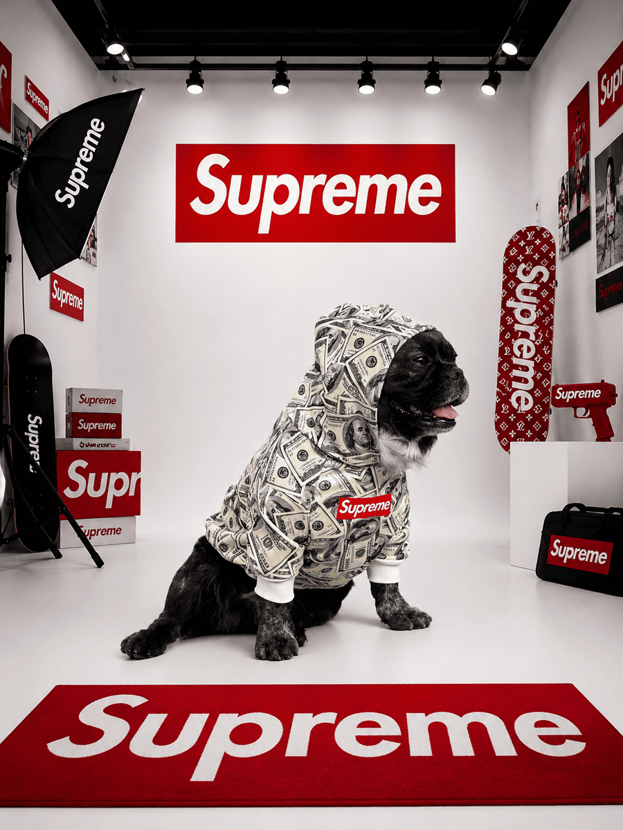 Hoodie Supreme Dollar